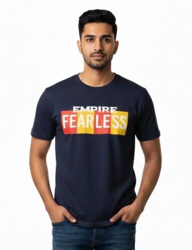 Navy Round Neck T-Shirt